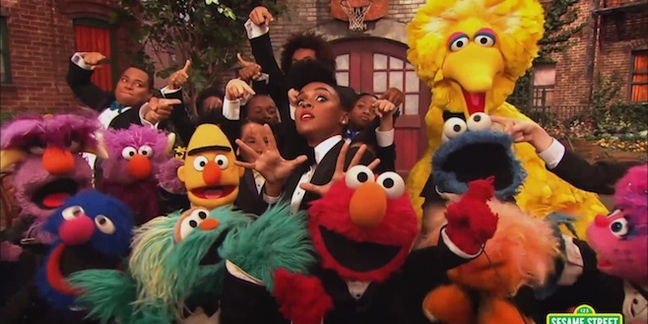 Janelle Monáe Sings "The Power of Yet" on "Sesame Street"
