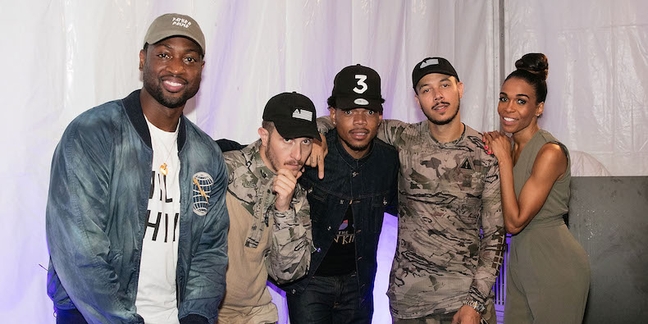 Watch Chance the Rapper Play Coloring Book Tracks With Flosstradamus at Lollapalooza