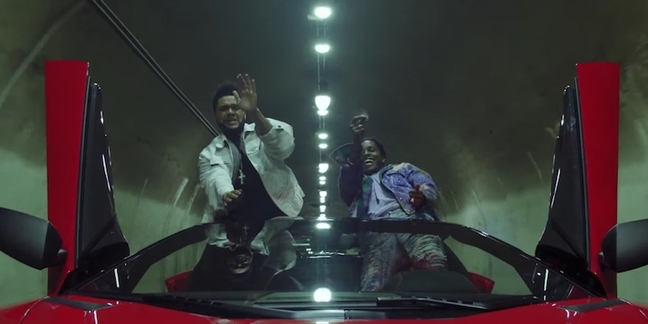 Watch the Weeknd’s New “Reminder” Video With Drake, A$AP Rocky, Travis Scott, YG, More