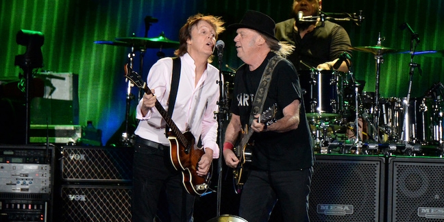 Watch Paul McCartney, Neil Young Perform Beatles Songs at Desert Trip