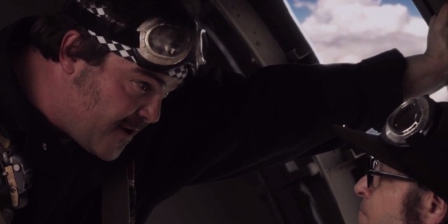 Jack Black is a Skydiving Coach in OFF!'s New Video for "Over Our Heads"