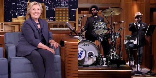 Watch the Roots Play Ghostface’s “Mighty Healthy” for Hillary Clinton on “Fallon”
