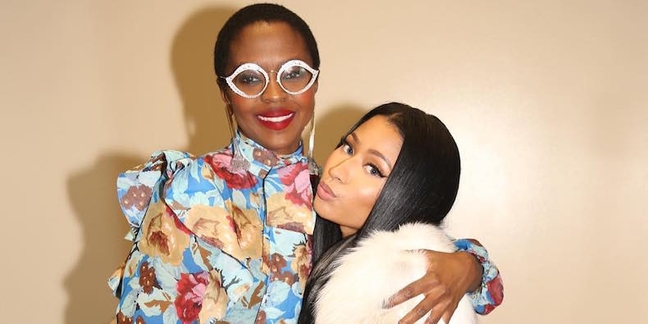 Nicki Minaj Cries When She Meets Lauryn Hill: Watch