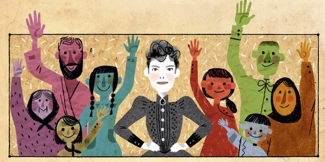 Karen O Writes Google Doodle Song About Nellie Bly