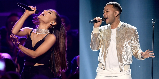 Ariana Grande and John Legend Singing Beauty and the Beast Theme for New Film