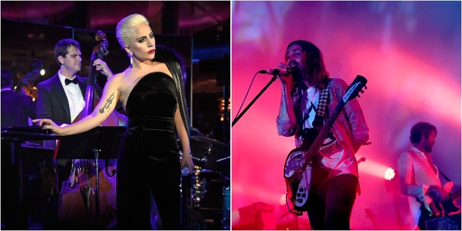 Watch Lady Gaga Join Tame Impala On Stage at FYF Fest