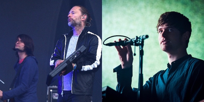 James Blake, Junun to Open for Radiohead