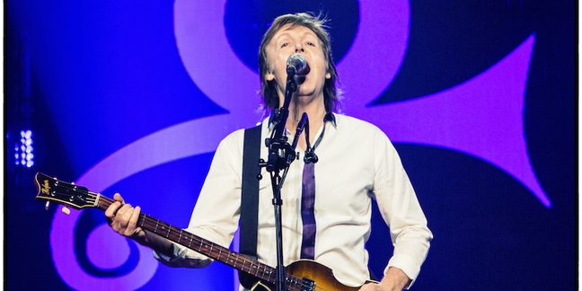 Paul McCartney Covers Prince's "Let's Go Crazy" in Minneapolis: Watch