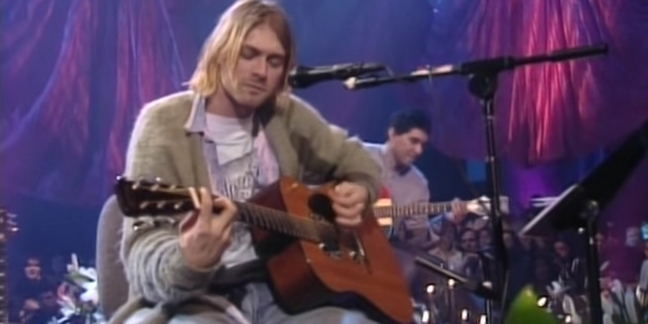 Kurt Cobain's "MTV Unplugged" Cardigan, Locks of Cobain's and John Lennon's Hair Up for Auction