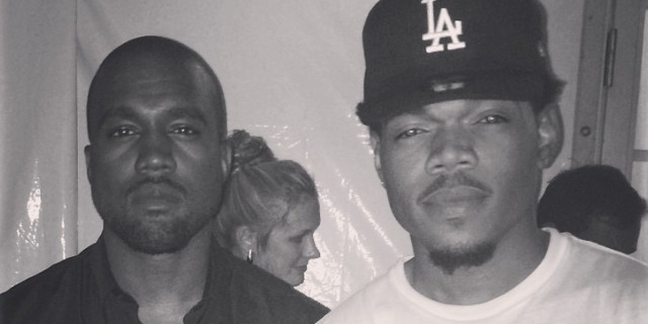 Chance the Rapper Reveals How Kanye Coloring Book Collaboration Was Made