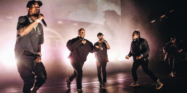 Watch Kanye West and G.O.O.D Music Perform at Hot 97 Summer Jam