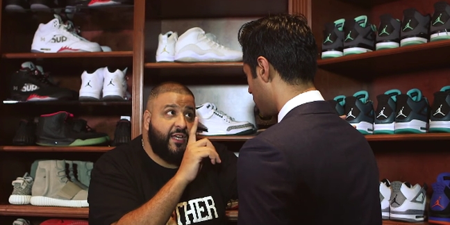 DJ Khaled Shows Off His Sneaker Collection, Offers Life Advice on "The Daily Show"
