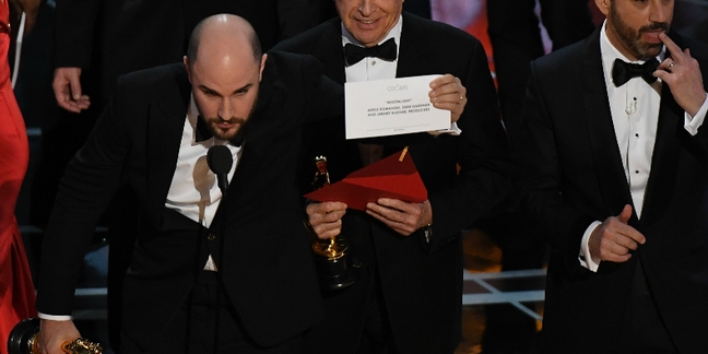 Oscars 2017: La La Land Incorrectly Declared Best Picture Winner