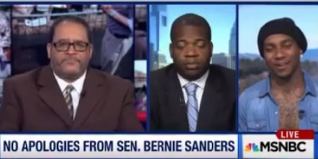 Lil B Talks Bernie Sanders Support With Michael Eric Dyson on MSNBC