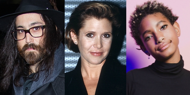 Sean Ono Lennon, Carrie Fisher, and Willow Smith Made a Song Together: Listen