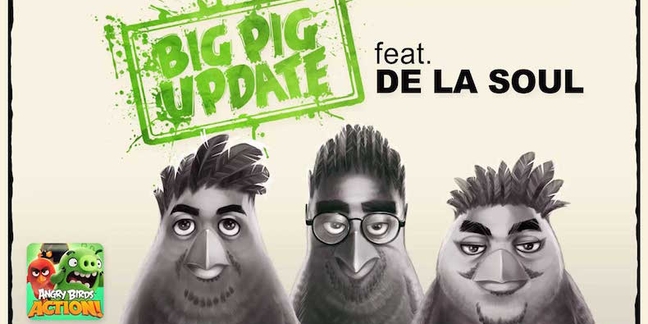 De La Soul Wrote a New Song for Angry Birds