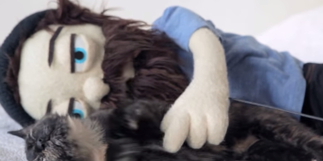 Aesop Rock Becomes a Puppet, Plays With Cat in New "Kirby" Video: Watch