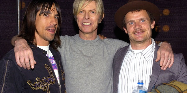 David Bowie Turned Down Producing Red Hot Chili Peppers, Anthony Kiedis Says