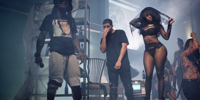 Nicki Minaj, Lil Wayne, Drake, Chris Brown Dominate in "Only" Video