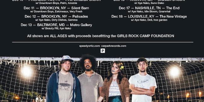 Speedy Ortiz Announce Tour, Proceeds to Benefit the Girls Rock Camp Foundation