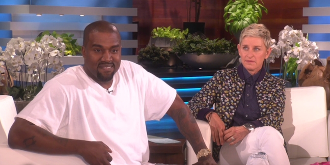 Kanye's "Ellen" Appearance Is a Classic: Watch