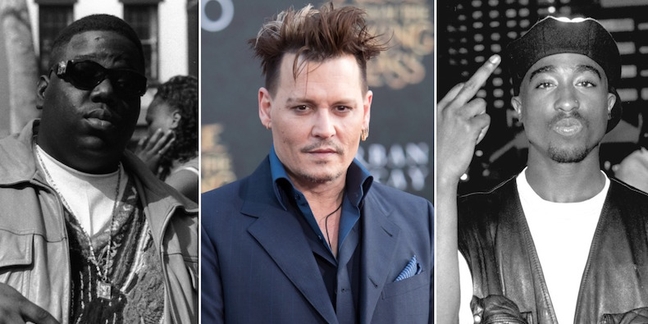 New Notorious B.I.G.-Tupac Murder Thriller to Star Johnny Depp