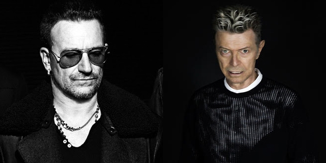 Bono Remembers Bowie, Says Bowie Didn’t Like Spider Man: Turn Off the Dark