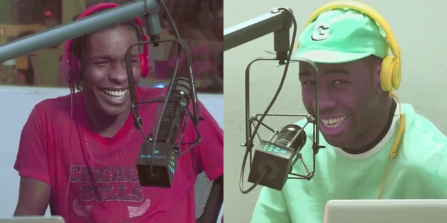 A$AP Rocky and Tyler, the Creator Team Up for New Freestyle