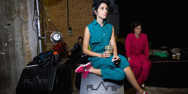 Pussy Riot Perform at Banksy's Dismaland in "Refugees In" Video