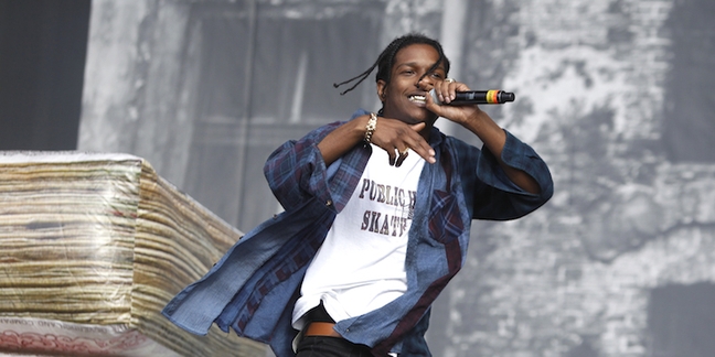 A$AP Rocky Shares New Song “Crazy Brazy”: Watch 