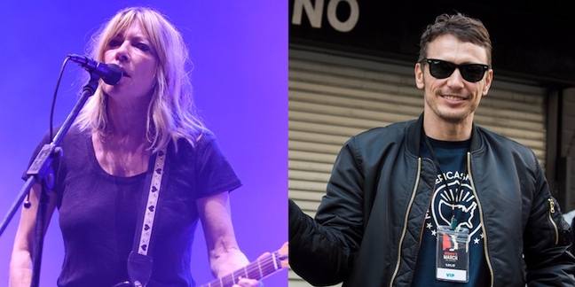 Kim Gordon Scored a “Problematic” James Franco Film, Isn’t Sure If It’s Coming Out