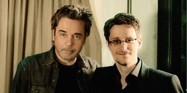 Jean-Michel Jarre and Edward Snowden Team Up for New Song "Exit": Listen
