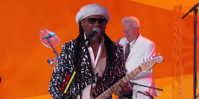 Nile Rodgers and Chic Do "I'll Be There", "Good Times" on "Kimmel"