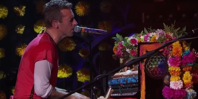 Coldplay Premiere New Music at TIDAL Concert
