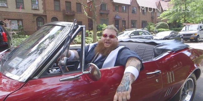 Action Bronson Makes a Baklava Milkshake, Tosses Pizza on New Episode of "Fuck That's Delicious"