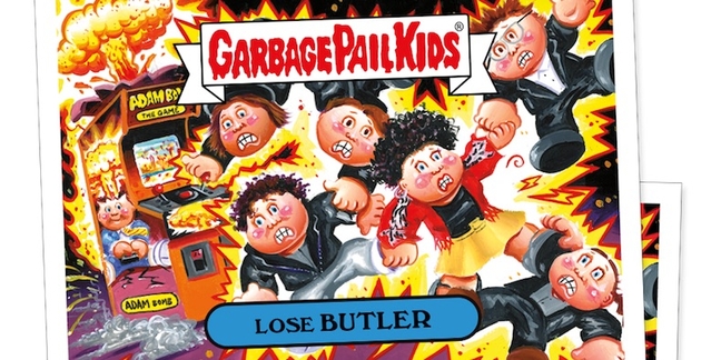Radiohead, Arcade Fire, Beck, Morrissey Parodied in Garbage Pail Kids Stickers