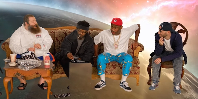 Watch Tyler, the Creator and Action Bronson Watch “Ancient Aliens” Together