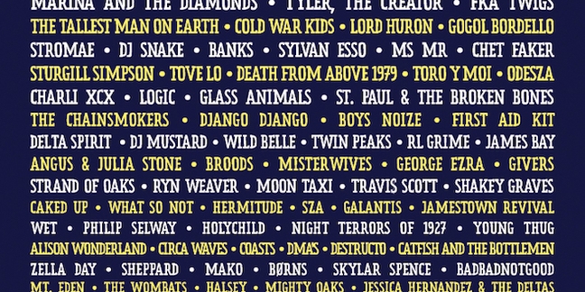 Lollapalooza Schedule Announced