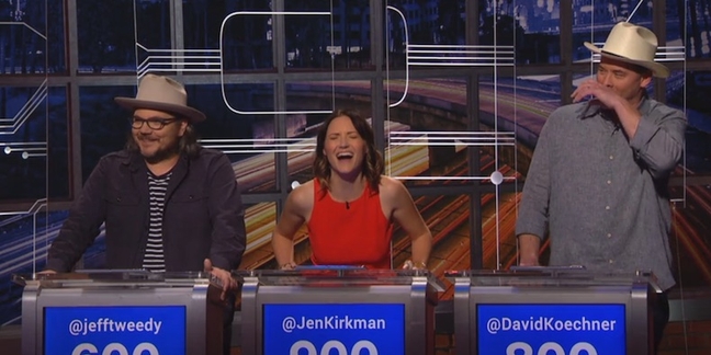 Watch Wilco’s Jeff Tweedy Revise Famous Song Titles on “@Midnight”