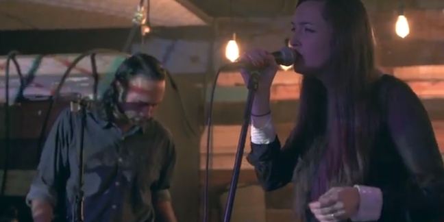 Cults Perform "We've Got It" and "I Can Hardly Make You Mine" at Pitchfork Nightcap in Austin
