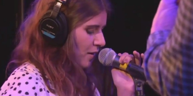 Best Coast and Weezer Perform "Go Away" on KROQ