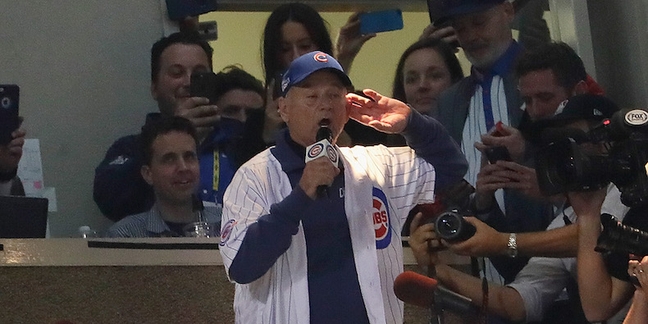 Watch Bill Murray Sing “Take Me Out to the Ballgame” for Game 3 of the World Series