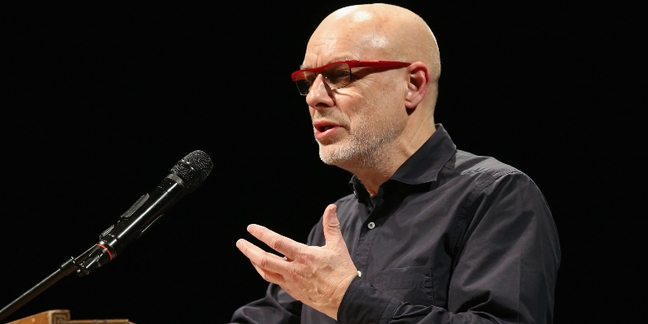 Brian Eno “Pleased” About Trump and Brexit “Because It Gives Us a Kick Up the Arse”