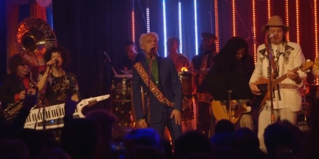 Watch Arcade Fire and David Byrne Play Talking Heads Songs