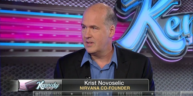 Nirvana's Krist Novoselic Discusses Politics, Kurt Cobain Dreams With Kennedy on Fox Business 