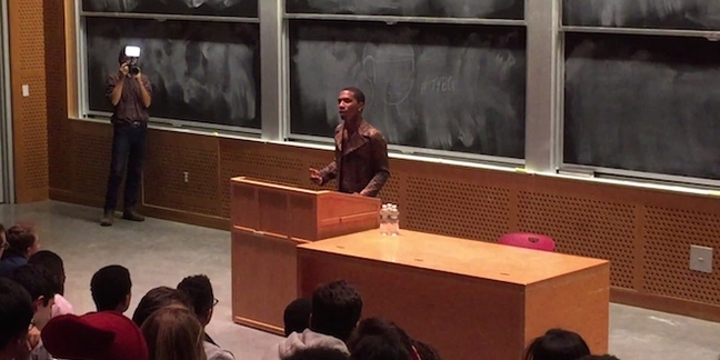 Lil B Lectures, Freestyles at MIT