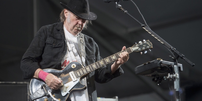 Neil Young's Discography Available on Tidal