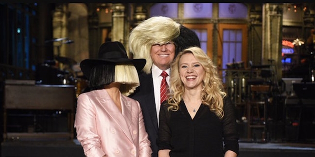 Sia on Doing "SNL" With Donald Trump: "Trying to Give Him a Taste of Life as a Queer Immigrant"