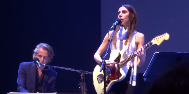 PJ Harvey Performs New Songs "Chain of Keys" and "The Ministry of Social Affairs"