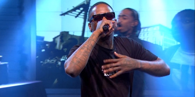 Watch YG and Nipsey Hussle Perform “FDT” on “The Nightly Show”